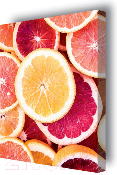 Изображение товара Картина Stamprint Сочные фрукты 1 КС004 (45x35см)
