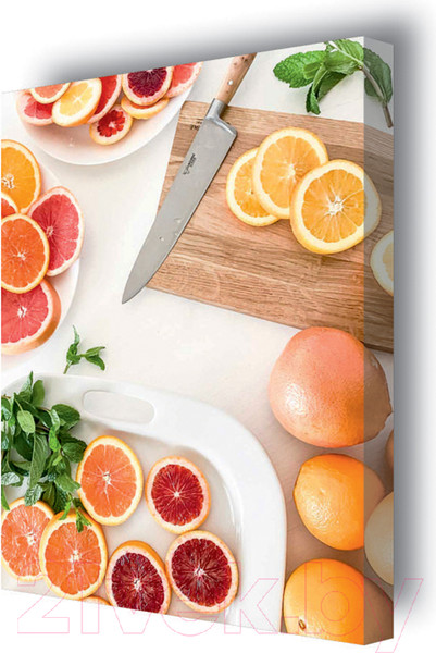 Изображение товара Картина Stamprint Сочные фрукты 2 КС005 (45x35см)