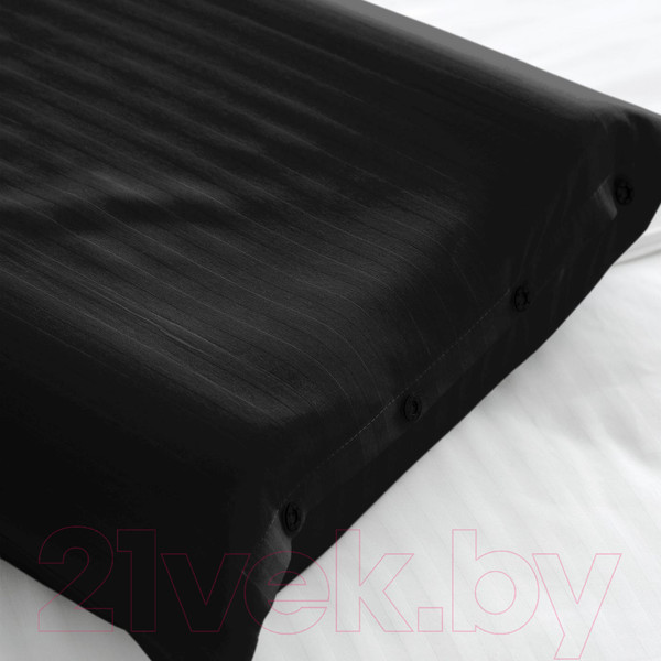 Изображение товара Наволочка Verossa Verossa Stripe 48/68 Black 7005 / 777438