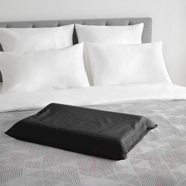 Изображение товара Наволочка Verossa Verossa Stripe 48/68 Black 7005 / 777438