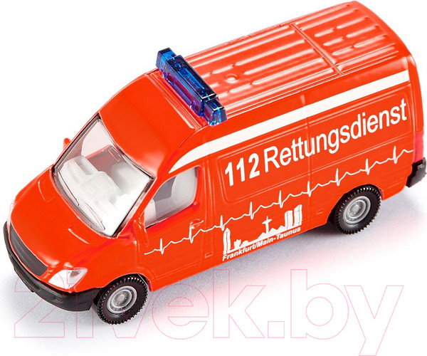 Изображение товара Фургон игрушечный Siku Скорая помощь / 0805