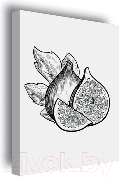 Изображение товара Картина Stamprint Фрукты 2 КС008 (45x35см)
