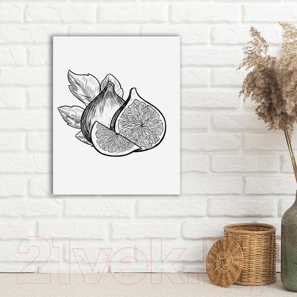 Изображение товара Картина Stamprint Фрукты 2 КС008 (45x35см)