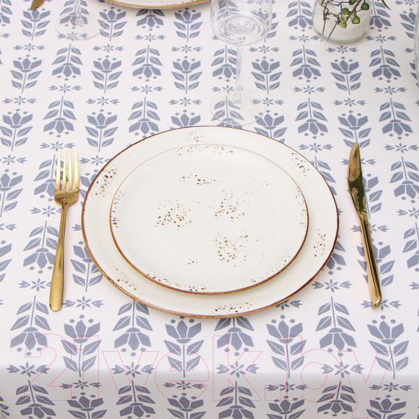 Изображение товара Скатерть Доляна Аir flowers 145x220 / 10261472