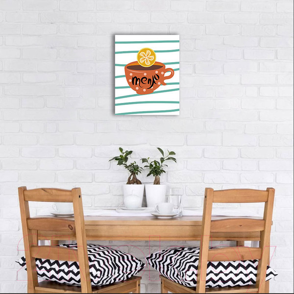 Изображение товара Картина Stamprint Теплый чай 2 КС014 (45x35см)