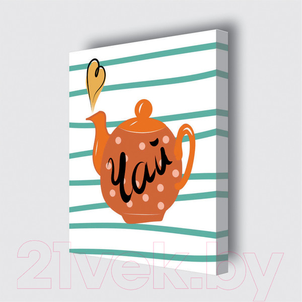 Изображение товара Картина Stamprint Теплый чай 3 КС015 (45x35см)