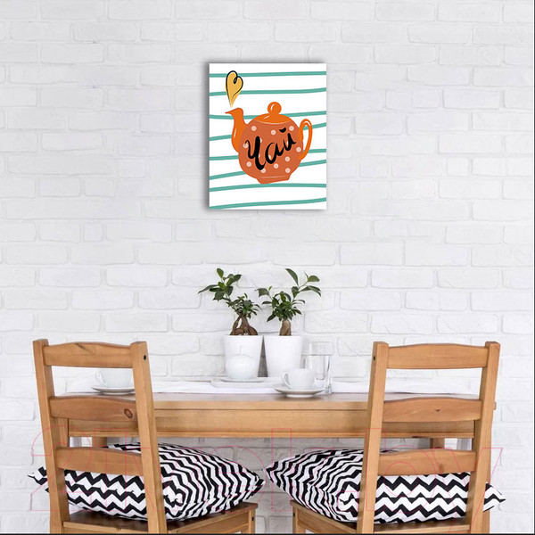 Изображение товара Картина Stamprint Теплый чай 3 КС015 (45x35см)