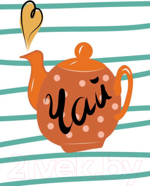 Изображение товара Картина Stamprint Теплый чай 3 КС015 (45x35см)