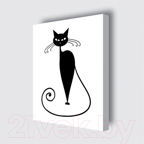 Изображение товара Картина Stamprint Кот 1 TR005 (45x35см)