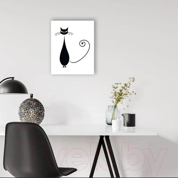 Изображение товара Картина Stamprint Кот 2 TR006 (45x35см)