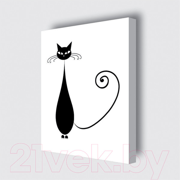 Изображение товара Картина Stamprint Кот 2 TR006 (45x35см)