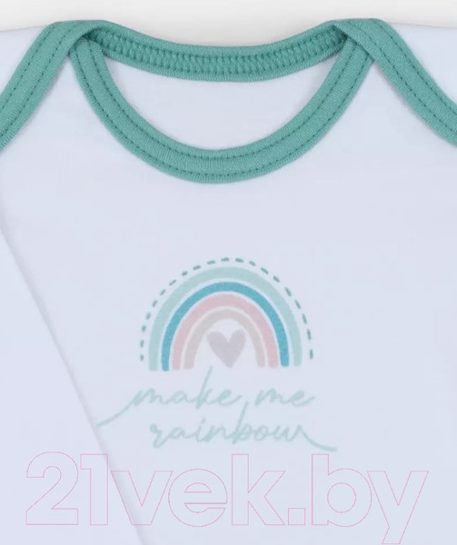 Изображение товара Боди для малышей Rant Rainbow С длинным рукавом / 6180 (зеленый, р.56)