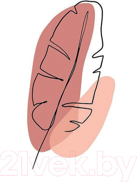 Изображение товара Картина Stamprint Лист 1 TR013 (45x35см)