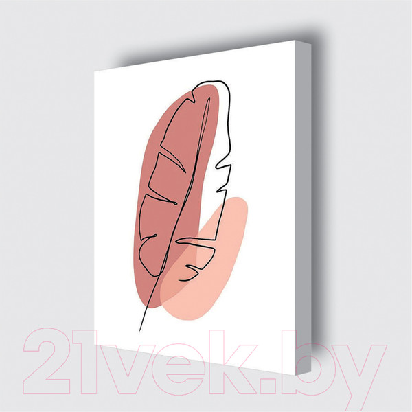 Изображение товара Картина Stamprint Лист 1 TR013 (45x35см)