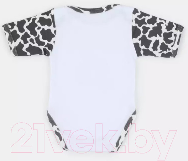 Изображение товара Боди для малышей Rant Milk-Aholic С коротким рукавом / 6281 (белый, р.68)