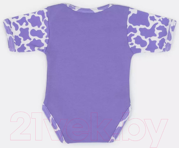 Изображение товара Боди для малышей Rant Milk-Aholic С коротким рукавом / 6281 (фиолетовый, р.62)