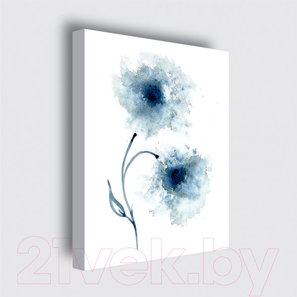 Изображение товара Картина Stamprint Синие цветы 1 TR020 (45x35см)