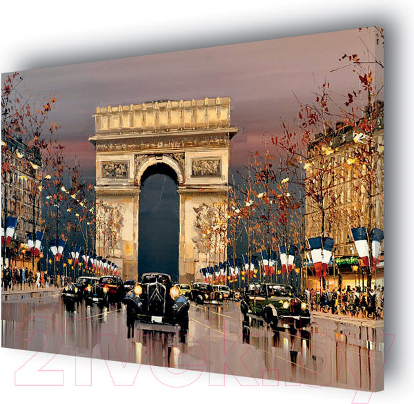 Изображение товара Картина Stamprint Париж 4 АT043 (80x100см)