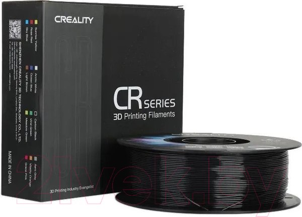Изображение товара Пластик для 3D-печати Creality CR-PETG 1.75мм / 3301030035 (1кг, черный)