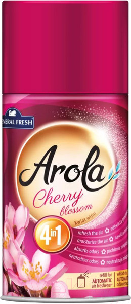 Изображение товара Сменный блок для освежителя воздуха General Fresh Arola Cherry Blossom (250мл)
