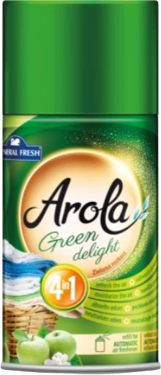 Изображение товара Сменный блок для освежителя воздуха General Fresh Arola Green Delight (250мл)