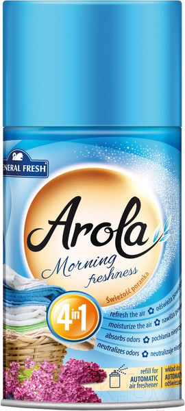 Изображение товара Сменный блок для освежителя воздуха General Fresh Arola Morning Freshness (250мл)