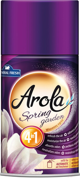 Изображение товара Сменный блок для освежителя воздуха General Fresh Arola Spring Garden (250мл)