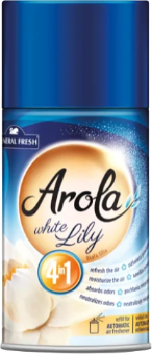 Изображение товара Сменный блок для освежителя воздуха General Fresh Arola White Lily (250мл)