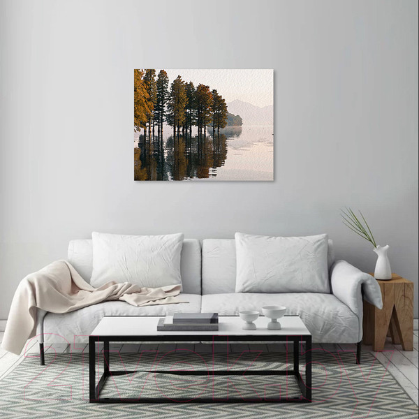 Изображение товара Картина Stamprint Деревья в воде АT039 (80x100см)