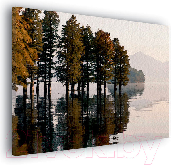 Изображение товара Картина Stamprint Деревья в воде АT039 (80x100см)