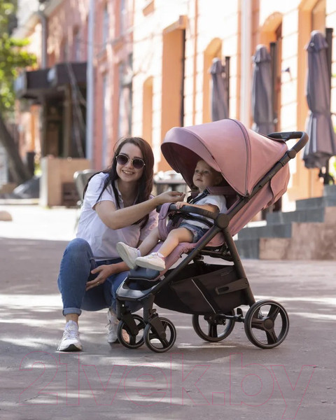 Изображение товара Детская прогулочная коляска Carrello Bravo 2024 / CRL-8512 (Crystal Pink)
