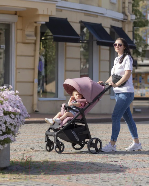 Изображение товара Детская прогулочная коляска Carrello Bravo 2024 / CRL-8512 (Crystal Pink)