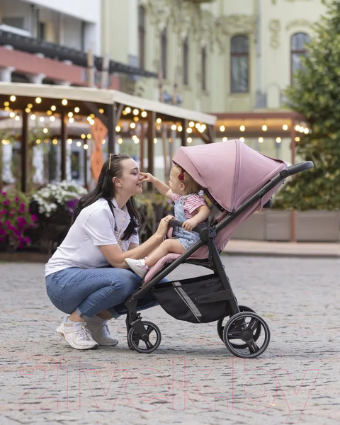 Изображение товара Детская прогулочная коляска Carrello Bravo 2024 / CRL-8512 (Crystal Pink)