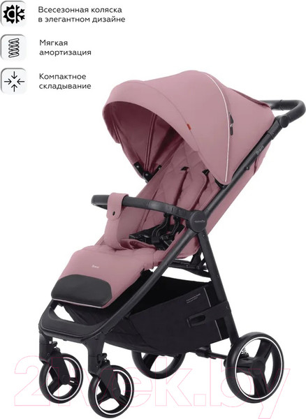 Изображение товара Детская прогулочная коляска Carrello Bravo 2024 / CRL-8512 (Crystal Pink)