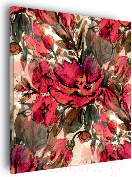 Изображение товара Картина Stamprint Таинственный букет АT030 (67x67см)