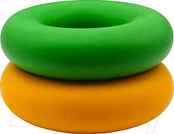 Изображение товара Набор эспандеров PROFITNESSLAB 13881 (2шт, зеленый/желтый)