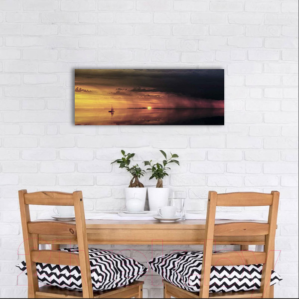 Изображение товара Картина Stamprint Морской закат NR011 (30x80см)