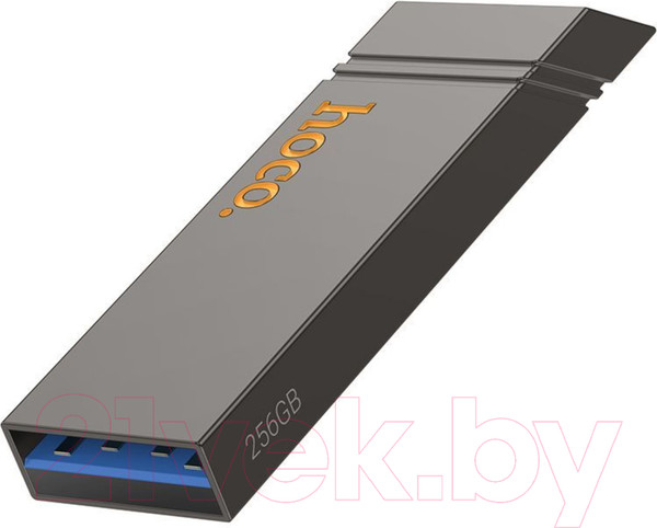 Изображение товара USB flash накопитель Hoco UD13 USB3.2 256Gb (металлик)