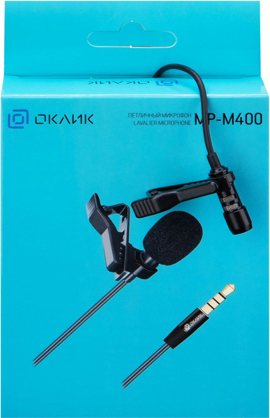 Изображение товара Микрофон Оклик MP-M400 (3м, черный)
