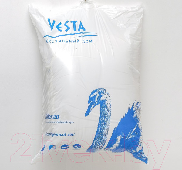 Изображение товара Одеяло VESTA 140x205 / 2935836 (лебяжий пух)