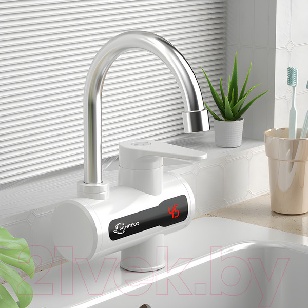 Изображение товара Кран-водонагреватель Saniteco WM-001-C2 (белый)
