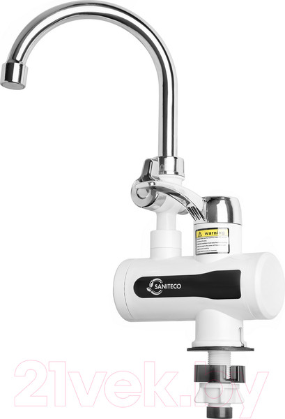 Изображение товара Кран-водонагреватель Saniteco WM-001-C2 с душем (белый)