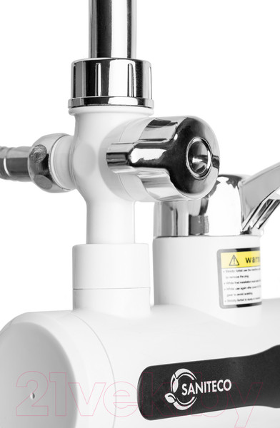 Изображение товара Кран-водонагреватель Saniteco WM-001-C2 с душем (белый)