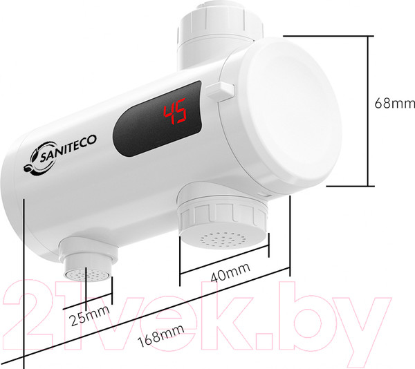 Изображение товара Проточный водонагреватель Saniteco WM-004 (белый)