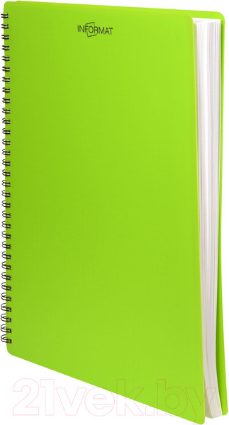 Изображение товара Тетрадь inФормат IFNGR-96-LG (96л, салатовый)