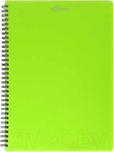 Изображение товара Тетрадь inФормат IFNGR-96-LG (96л, салатовый)