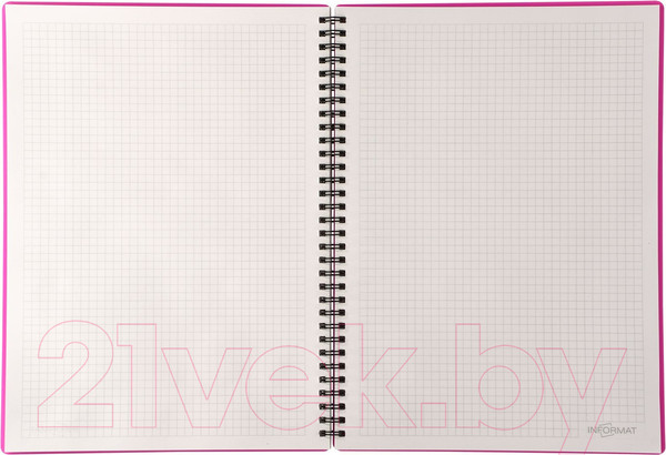 Изображение товара Тетрадь inФормат IFNGR-96-FK (96л, фуксия)