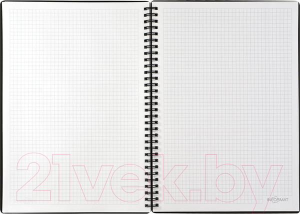 Изображение товара Тетрадь inФормат IFNGR-96-BLK (96л, черный)