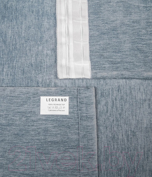 Изображение товара Штора LEGRAND Гамма 180x260 / 58128029 (серо-голубой)