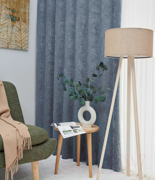 Изображение товара Штора LEGRAND Гамма 180x260 / 58128029 (серо-голубой)